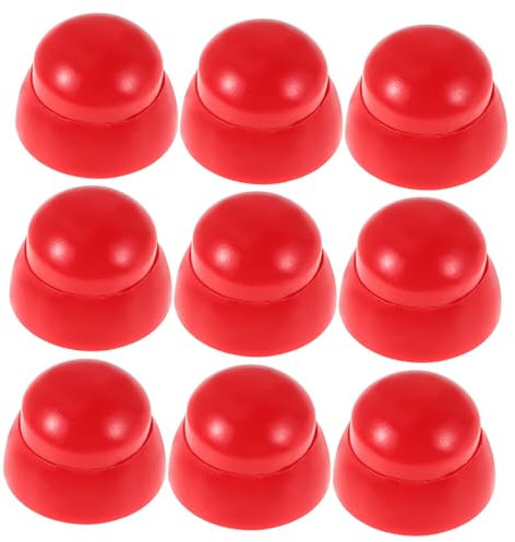 ERINGOGO 10piezas De Plástico para Tuercas De Seguridad para Infantiles Protectoras para Tornillos Cubiertas De Plástico para Equipos De Entretenimiento Uso Parques Infantiles y Áreas