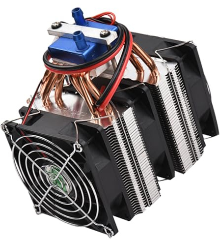 Wakects Raffreddatore a Compressione per Acquari, Raffreddatore ad Acqua a Semiconduzione, 180W