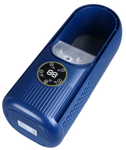 SUNGOOYUE Ventilador sin Aspas de 6 Velocidades con Temporizador, Tanque de Agua de 100ml, Ventilador de Refrigeración por Nebulización de Mesa Silencioso para Dormitorios, Cocinas y Salas de Estar
