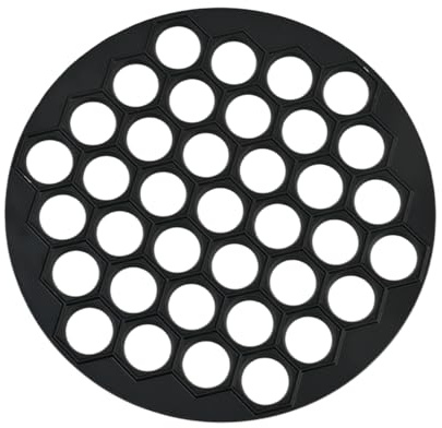 Dumpling Maker aus Aluminiumlegierung, Ravioli Form & Knödelform mit 37 Füllöffnungen, Einfache Teigtaschenherstellung für Ravioli, Maultaschen, Wan Tan und Kuchen, Küchenhelfer