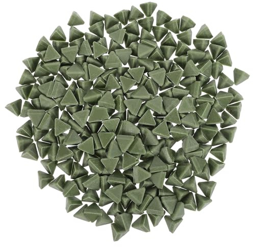 Holibanna 1 Confezione da 15 mm/0,6 di Materiale abrasivo per lucidatura, Materiale di riempimento per lucidatura, riempitivo per Rocce in Resina per Macchina Vibrante per burattatura di Pietre
