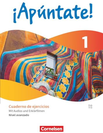 ¡Apúntate! - Spanisch als 2. Fremdsprache - Ausgabe 2024 - Band 1: Nivel avanzado - Lernjahr 1 - Cuaderno de ejercicios - Mit Audios und Erklärfilmen