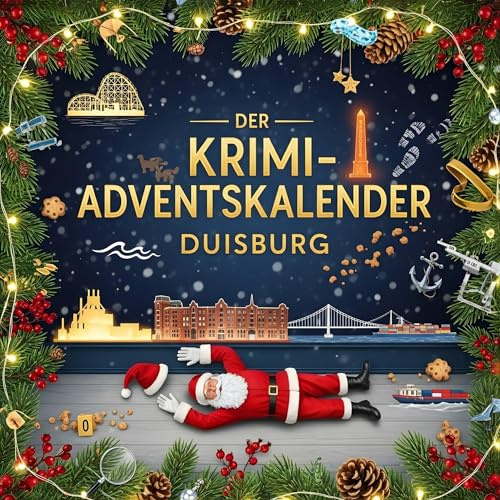 Der Krimi-Adventskalender Duisburg: Mordsverdächtig in 24 Akten. Ein Fall in deiner Nähe