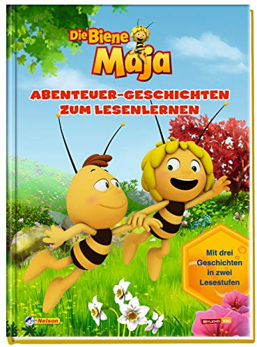 Biene Maja: Abenteuer-Geschichten zum Lesenlernen: Mit drei Geschichten in zwei Lesestufen (Die Biene Maja)
