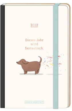 Terminplaner LETTERART 2022 Dieses Jahr wird fantastisch: Terminplaner Hardcover