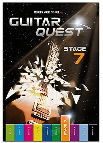 Guitar Quest Stage 7: Gitarrenschule Fortgeschrittene Gitarre lernen, Gitarrenbuch / Songbuch mit Bonus-Material (DEU)