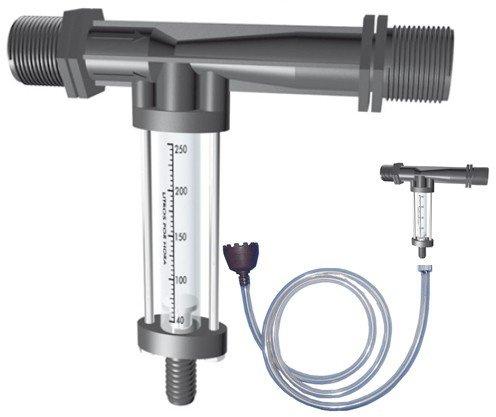 Inyector Venturi de fertilizante 50Ø 12mm. Caudal máximo de riego 12.000 litros / hora. Caudal máximo fertilizante 600 litros a 3 bar de presión. Rosca 1 macho. fabricado en España