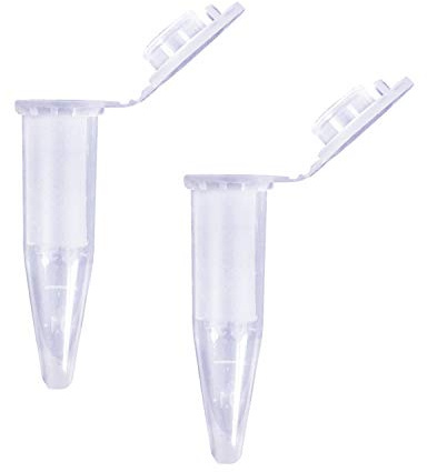 YouU Micro Centrifugeuse Tubes avec Bouchon Polypropylène 1.5ml 0.5ml 0.2 ml Gradué Microcentrifuge Tubes pour Plastique Test échantillon de fioles (1.5ml/50)