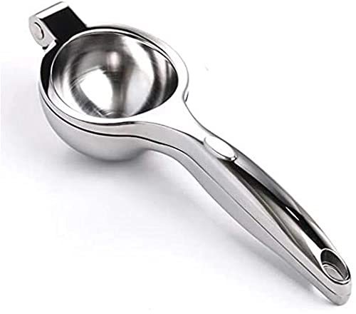 Royal Cuisine Zinc Alloy Lemon Squeezer, Easy to Clean and Durable Citrus Juicer, High Juice and Use Effortless Lemon Juicer, Powerful Lime Squeezer to Squeeze a Variety of Fruits (Small)
