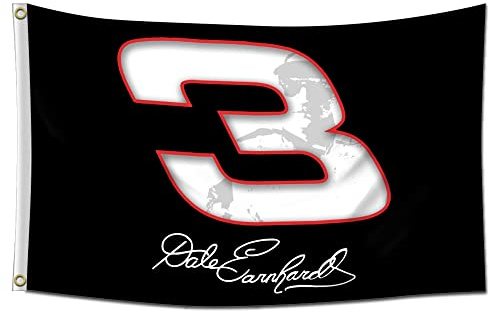 Dale Earnhardt Sr #3 Flag 3X5Feet Wall Banner for Outdoor Indoor Decoration