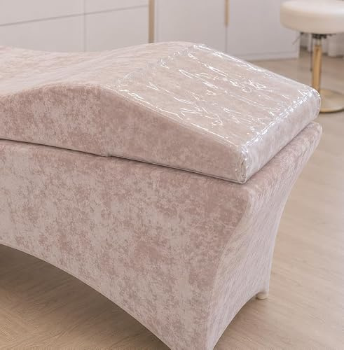 PVC Transparent Matratzenbezug, Schutz - Bezug für Wave Matratze für Kosmetikliege, Vinyl, 180x60 cm, Füßteil