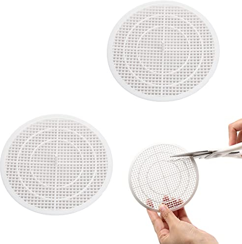Catelves 2 Stück Abflusssieb Dusche, Haarsieb, Haarfänger Dusche, Abflusssieb, Premium Kitchen Sink Strainer Abfluss Sieb für Dusche, Waschbecken, Badewanne und Küche