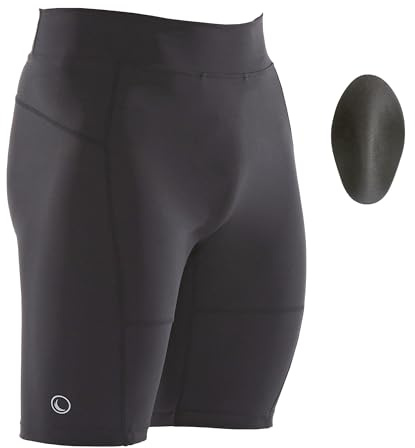 LESTE Skinwrap PRO 5 – Mens Support Pouch Compression Pants Quick Dry Running Tights Workout Leggings Training Sports Black