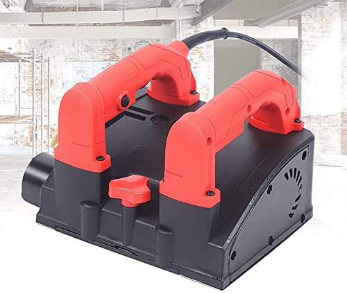 YHUEGH Pialla a Muro Elettrica, Piallatrice per Pala in Calcestruzzo, Raschietto 1600 W Vernici Colle Rimuovi Strumento Larghezza 160 Mm profondità 1-4 Mm, per Utensile Elettrico per Appiattimento