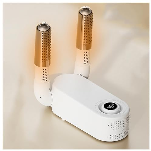 Shoe Dryer Foldable, Sneaker Dryer with Heat Fan Portable Folding Design and Timer, Portable Boot Dryer Boot Dryer for Work Boots for Different Types of Footwear