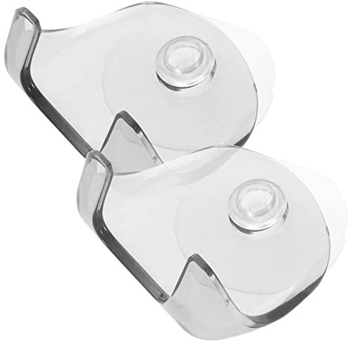 TOVINANNA 2stücke Rasiererhalter Mit Saugnapf Zum Trocknen Von Rasierern Und Rasierpinseln Für Bad Und Dusche Platzsparend Und Praktisch