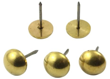 YGESZZAY Polsternägel aus Messing, 10 Stück – dekorative Möbelverschlüsse for Polsterprojekte
