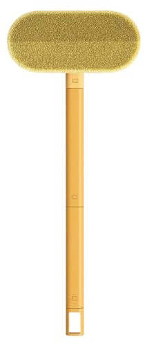 Tierhaarentferner, wiederverwendbare Tierhaarentferner-Bürste, Fusselbürste, langer Griff, Reinigungszubehör für Fellpflege, Schuppen, Bett, Wäsche, Zuhause, Teppich, Bodenmatte, Stoff, Couch