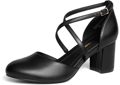 DREAM PAIRS Escarpins Femme Petit Talon | Chaussures Élégantes et Confortables, Womens Pumps pour Travail, Mariage et Soirée