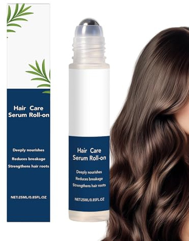 Rosemary Oil Hair Care Es-sence Roller, Spray de croissance des cheveux à l'huile de romarin pour cheveux fins, longs et courts, frisés, pour la réparation des filles, les femmes, la maison, le salon