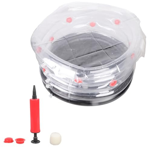 CHIZISX Set di coltivazione di funghi riempiti ad aria facile da usare, materiale in PVC richiesto per giardinaggio senza sforzo Applicazione interna Set sottile