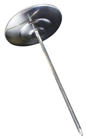 PRETYZOOM Stainless Steel Receipt Holder Spike Fork for Restaurant Menu and Bill Organization, Paper Memo Spike Stand for Office and Kitchen Use, Sturdy Food Service Order Holder