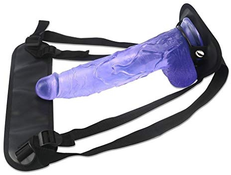 Yrrddxxoo 30 cm enorm personlig avslappning massage införbar D'idlo superlång dilo rollspel Adùllt T?för par leksak Yrrddxxoo (färg: blå)