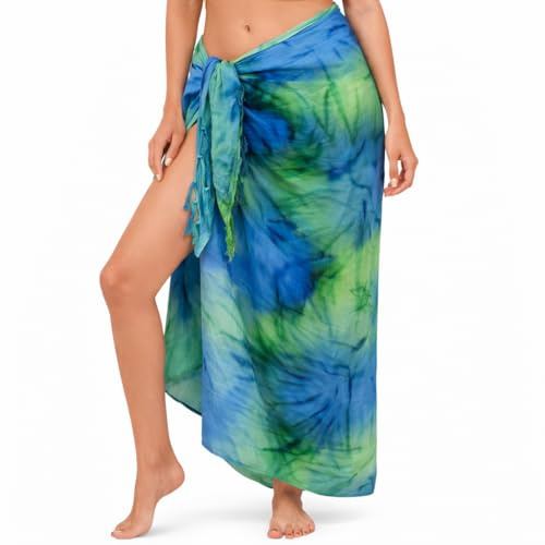 INGEAR Sarong Bathing Suit Cover Up for Women – Long Pareo Beach Wraps, Swimsuit Coverup Skirt, Stylish Bikini Cover Up