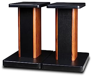 Ddasam Pied Enceinte(30cm) Support de Sol Audio épais Base de Bureau Support de Son Support Coussin de Pied d'ongle Support de Haut-Parleur d'étagère Absorbant Les Chocs Supports d'enceinte