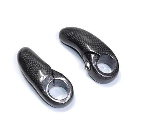 AOLUOER Barend de vélo de Montagne Noir en Fiber de Carbone 3K, équipement Fixe, Petit Guidon auxiliaire, Longueur 90mm, pièces de Cyclisme