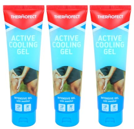 Gel Refrescante Activo con Mentol para Músculos y Articulaciones, 150 ml, Pack de 3