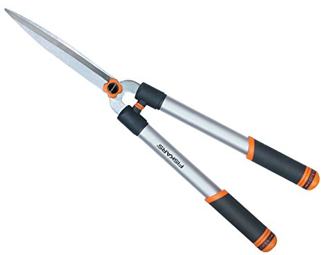 Fiskars 114221 - Tijera corta setos telescopica
