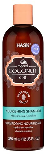 HASK Shampoo Monoi Coconut Oil Nourishing, 355 ml