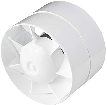Rohr-Einschub-Ventilator Ø 100 125 150 mit Kugellager -Lüfter Badlüfter IPX4 Kanallüfter WKA-L (Ø 125)