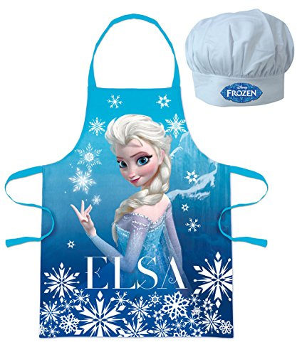 BETA SERVICE EL50869 Die Eiskönigin Frozen Chefkoch Set, 2-teilig, Kunststoff, bunt, 15 x 25 x 12 cm