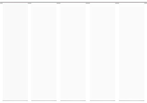 wohnfuehlidee 5er-Set Flächenvorhänge Deko Blickdicht Roma 5X Uni Weiss