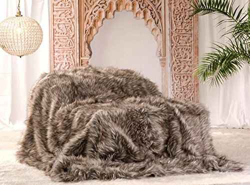 Wohnen & Accessoires GmbH & Co. KG Felldecke, Webpelzdecke Grizzly 170x220