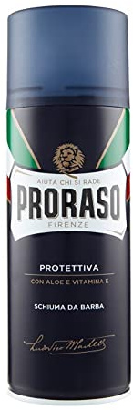 12 x Proraso rakskum skyddande och fuktgivande blå 400 ml