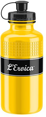 ELITE Bidón Eroica Vintage Amarillo, 550 ml