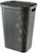 CURVER Coffre à Linge Infinity 60L - Bac à Linge Sale avec Couvercle - Bonne Aération - Poignées Ergonomiques - Pour Salle de Bain ou Buanderie - 100% recyclé - 43,7 x 35,1 x 60,2 cm - Gris