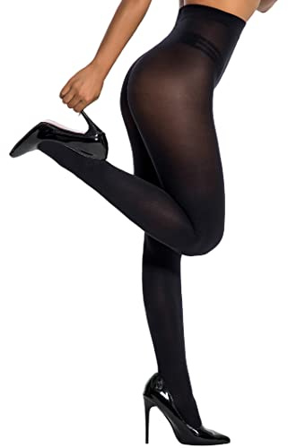 HONENNA Semi Opaque Silky Women Pantyhose Tights Invisibly Toe Reinforced 60 Den