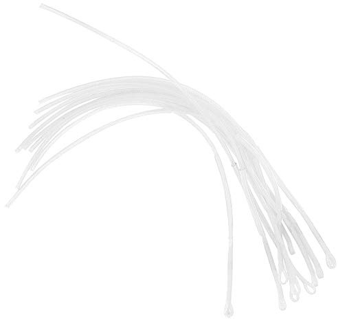 10 stycken 30LB / 50LB Nylon flugfiske fiskelinor anslutning fiskelinje set (vit 50LB