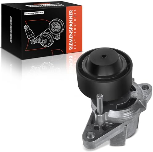 Frankberg Tensor de correa de polea 8200603359 | Compatible con: M.e.g.a.n.e I Clásico LA0/1, Caja Kubistar X76, Logan MCV KS_, Logan MCV KS, K.a.n.g.o.o KC0/1