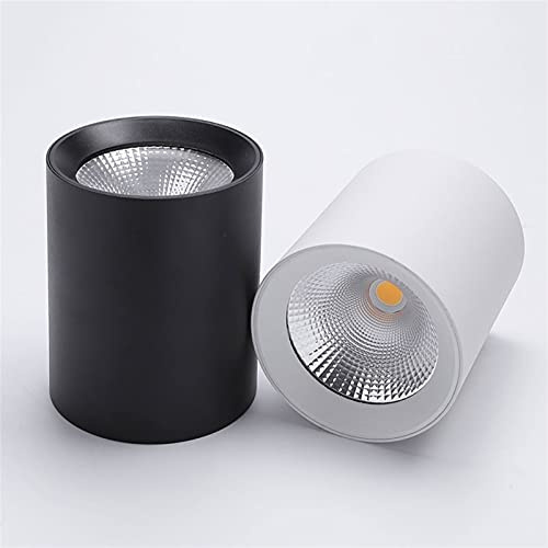 Bwldma Spotlight Nordic Cylinder Household Spotlight Modern Surface Mounted Downlight Indoor Study Hall Corridor Aisle Balcony Spotlight Commercial Bar KTV Hotel Clothing Store Spotlight