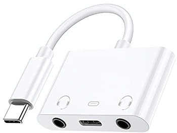 NATEFEMIN Carte son de type C, multi-ports USB-C 3,5 mm, interface audio pour écouteurs, haut-parleurs, ordinateurs