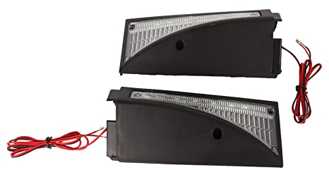 OUKENS 1 Paar 10-Zoll-Elektroroller-Blinker, Leichtes E-Scooter-Warnrücklicht, Multifunktionales Elektroroller-Blinklicht Für Elektroroller-Teile