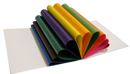 Durchscheinendes Wachspapier Drachenpapier Pergaminpapier Geeignet für Fenstersterne, Waldorfsterne, Diwali Dekoration (Classic, 21,6 x 21,6 cm)