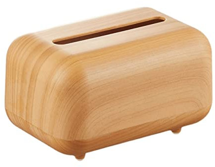 ZXFIYTBH Multifunktionaler Tissue-Box-Halter Desktop Tissue Box Schublade Box Hause Serviette Lagerung Box Kaffee Tisch Kreative Nachahmung Holz Einfache Papier Schublade Dekorativer Serviettenhalter