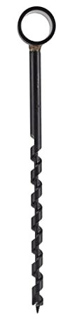 Trapano a Coclea Manuale Compatto per Campeggio, Sopravvivenza e Lavorazione del Legno - Utensile in Acciaio Ad Alto Contenuto di Carbonio (10-230 mm)