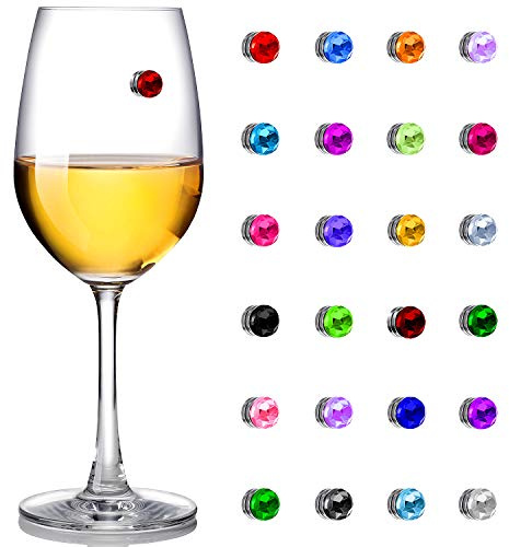 10 pezzi 3D Farfalla Wine Glass Markers, ciondoli colorati in silicone per bicchieri da vino, ideali per feste ed eventi